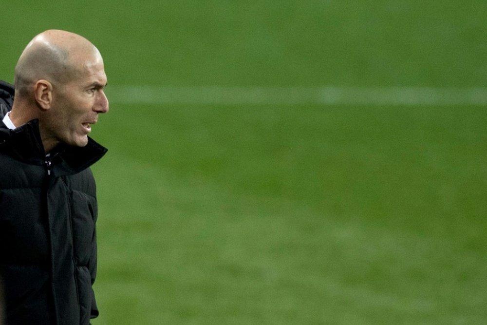 La maldición de Zidane con la Copa. AFP