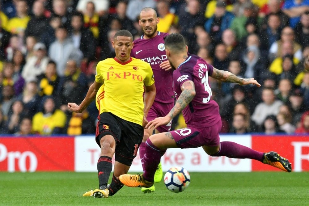 Richarlison has become an instant hit since joining Watford. AFP