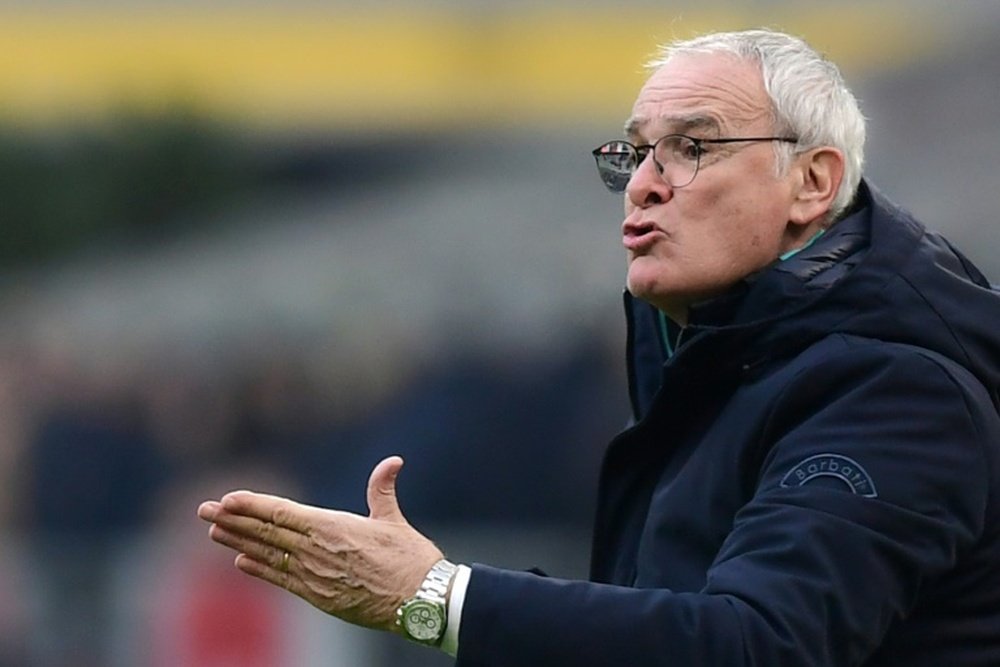 Ranieri is set to become the Watford manager. AFP