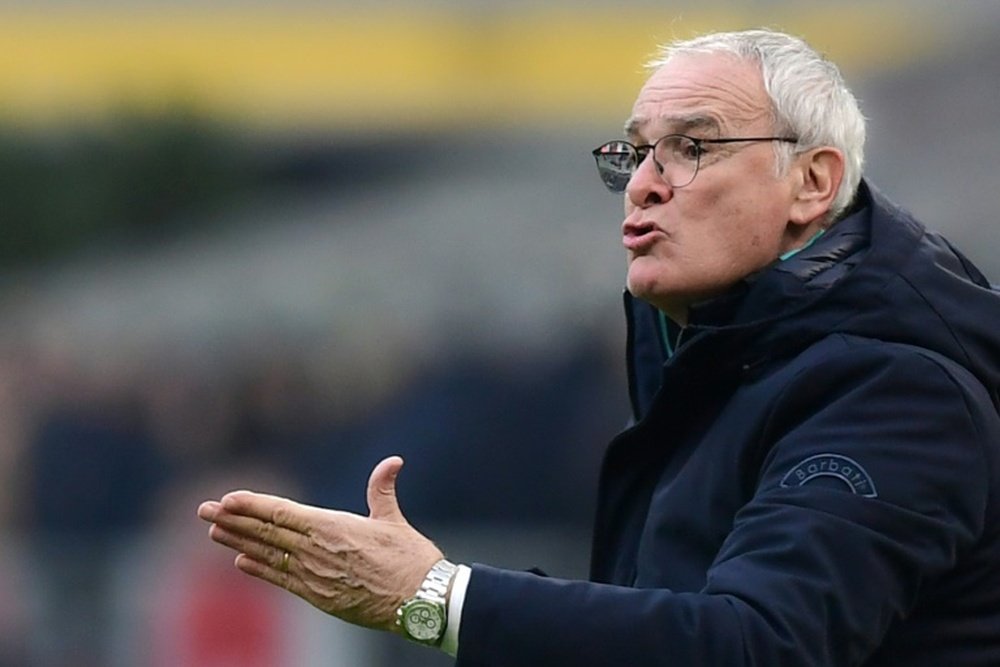 A Sampdoria renovará com Ranieri até 2022. AFP