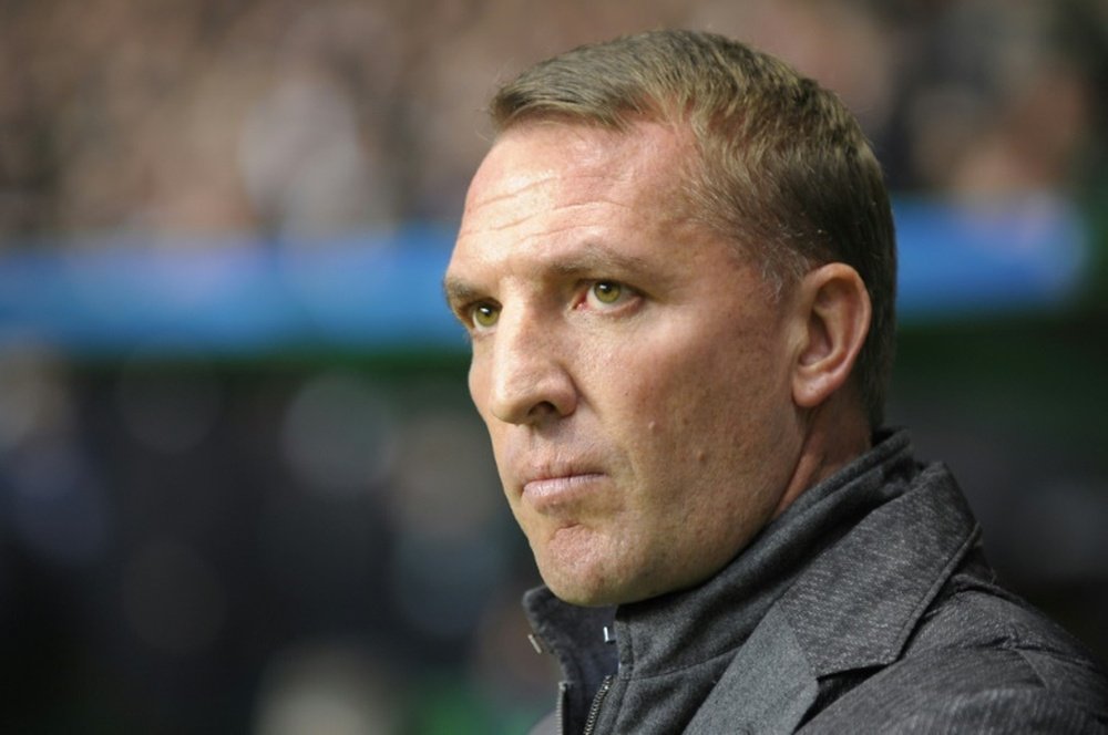 Brendan Rodgers could not guide Celtic to the Champions League. AFP