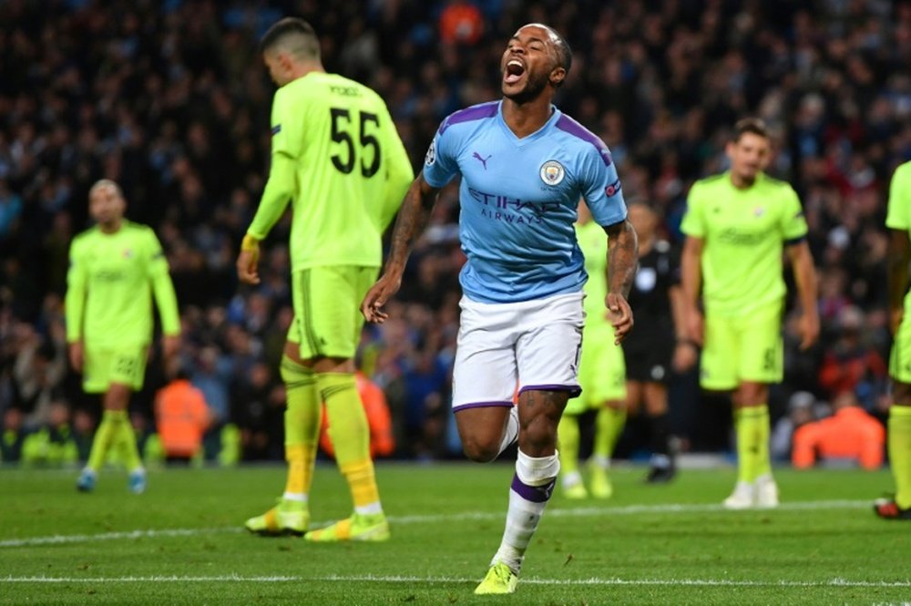 Sterling will be given a huge pay rise at Man City. AFP