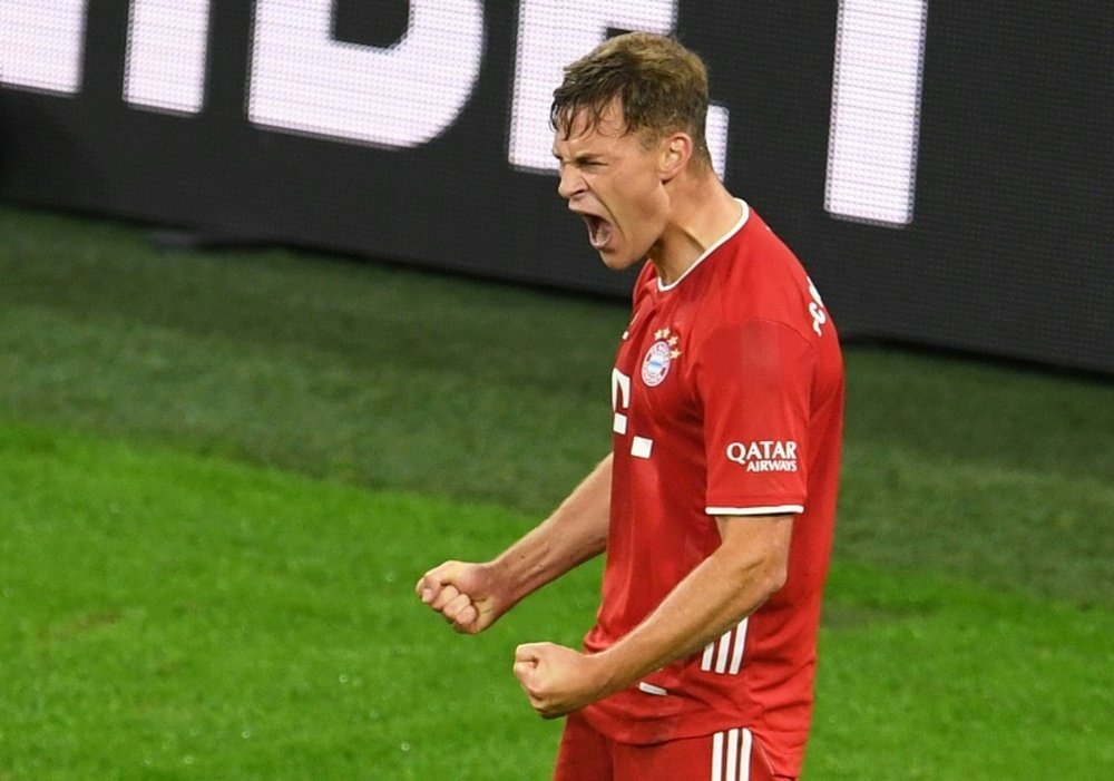 Kimmich, otra duda más para el Bayern-Atlético. AFP