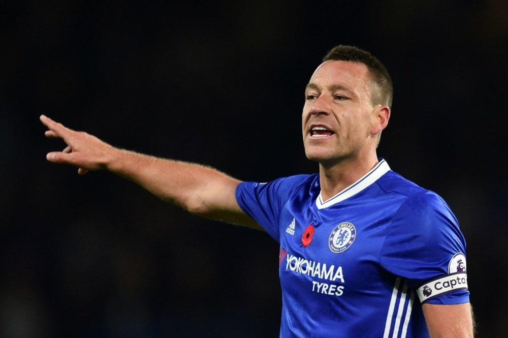 Terry looks like he will finally leave Chelsea after spending all of his career at the club. AFP