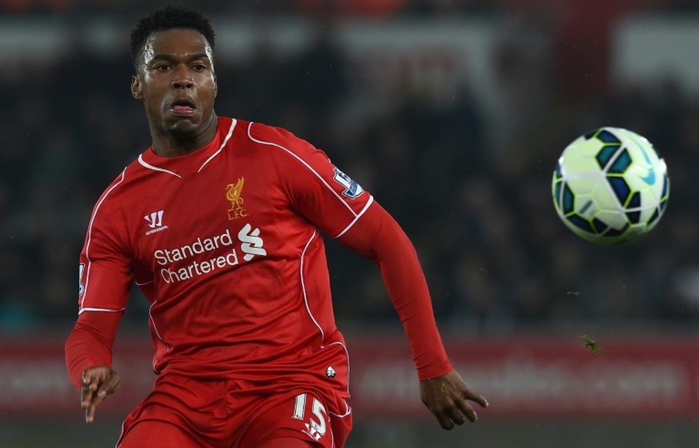 Liverpools English striker Daniel Sturridge, pictured here on March 16, 2015 at the Liberty Stadium in Swanseam, south Wales, has not played for Liverpool since an FA Cup win at Blackburn in April