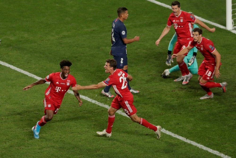 Bayern Munich v PSG, Champions League 2020/21, quarter-final, 1st leg, 7/4/2021. AFP