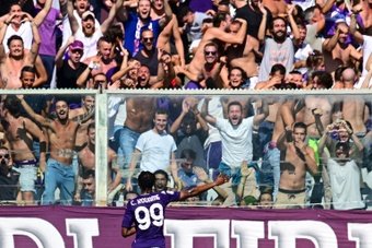 Le formazioni ufficiali di Fiorentina-Verona. AFP
