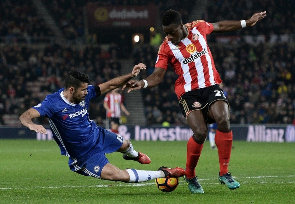 Lamine Kone is on his way out of the club. AFP