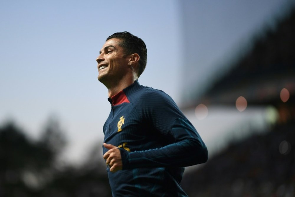 Varandas spoke about Ronaldo's possible return to Sporting CP. AFP