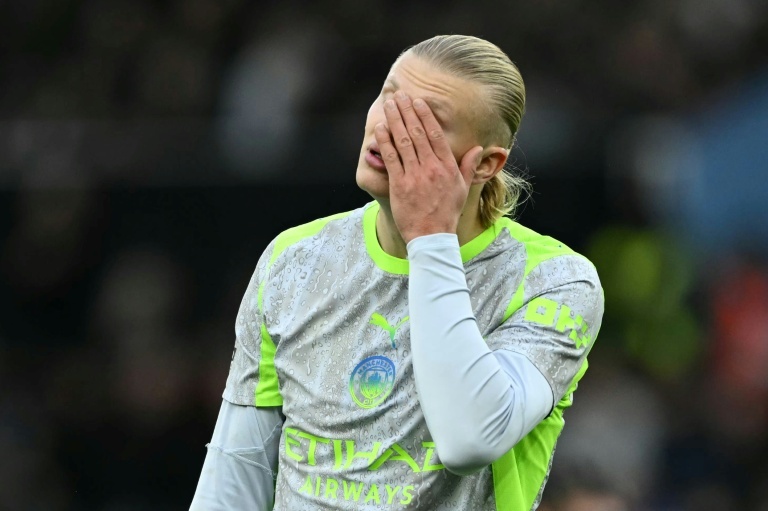 Man City stumble at Villa Park as Haaland scoring streak ends