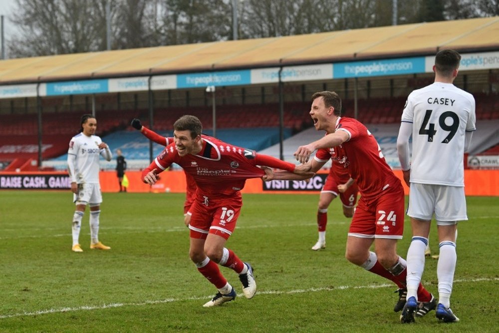 Leeds humilié et éliminé par une 4e division en FA Cup. AFP