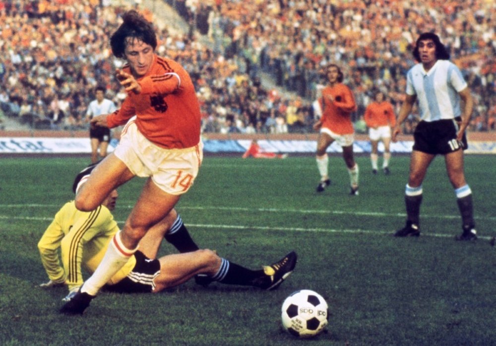 En busca del Mundial que Cruyff nunca pudo ganar. AFP