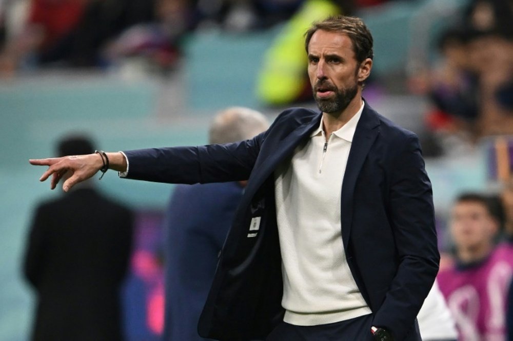 Southgate convoca a Inglaterra para as partidas contra Itália e Ucrânia. AFP