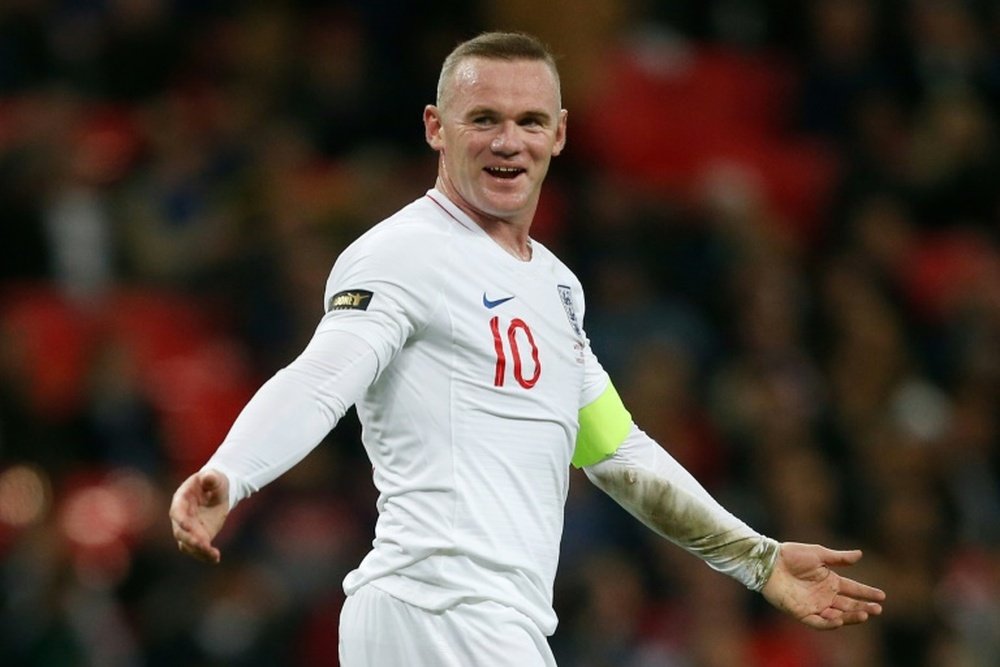 From January, Rooney will play with Derby County. AFP