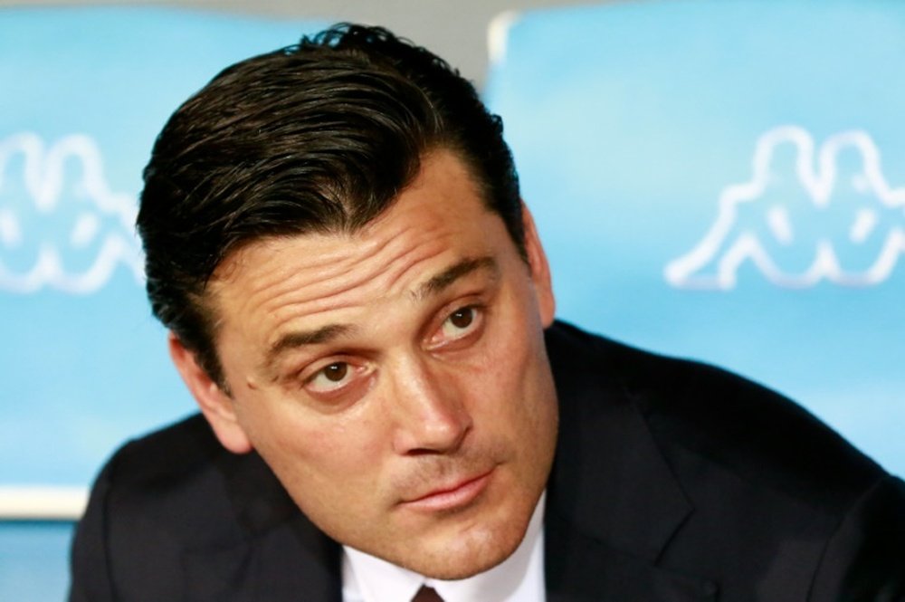 Montella is open about coaching Juventus. AFP
