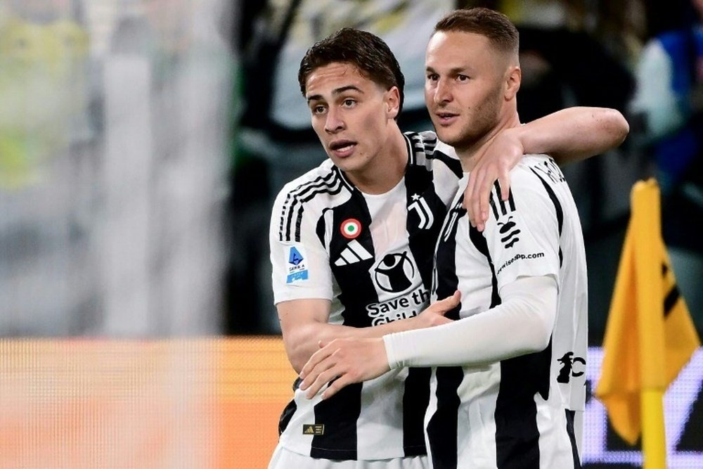 La Juventus vince contro il Lecce. AFP