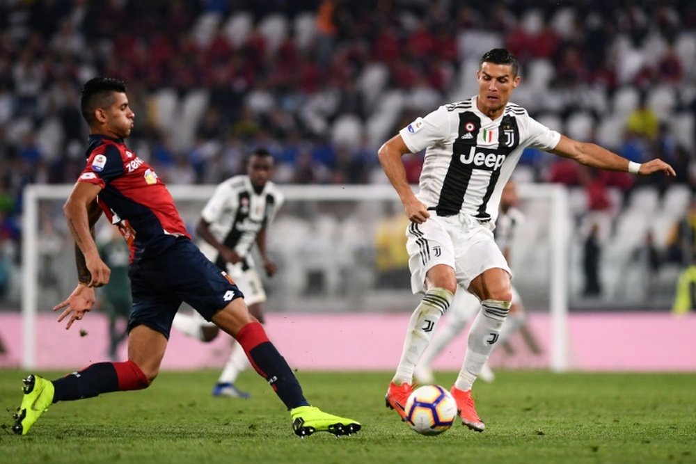 La Juventus cuenta con Cristian Romero. AFP