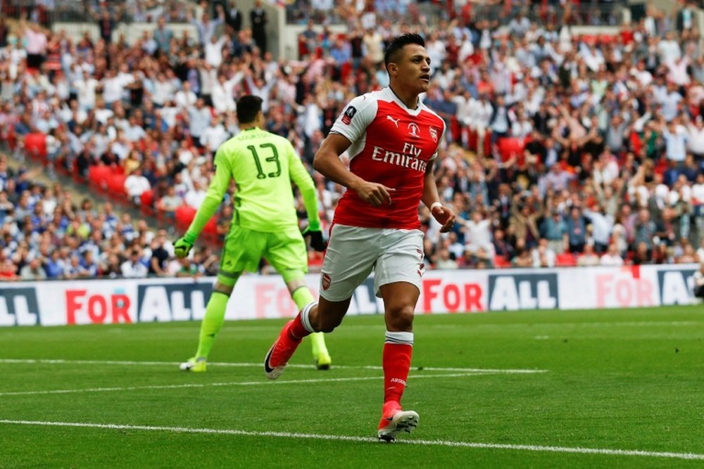 Alexis Sanchez could leave Arsenal. AFP