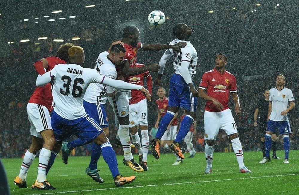Manchester United won the reverse fixture 3-0 at Old Trafford. AFP