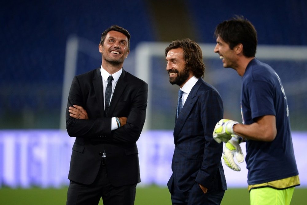 El Milan sueña con el regreso de Maldini. AFP