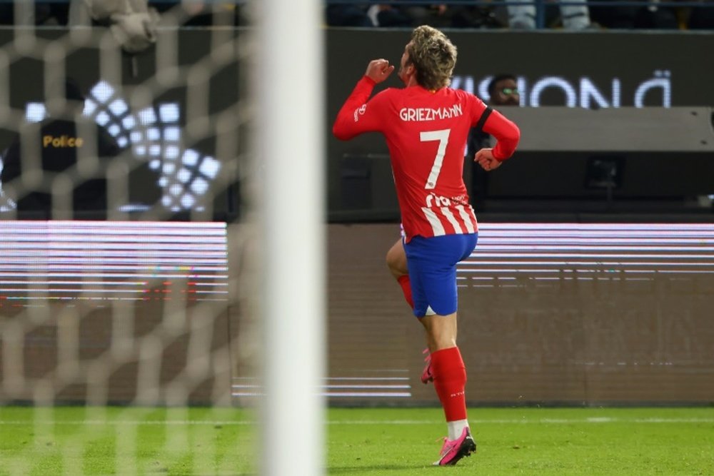 El hijo de Luis Aragonés habló sobre el récord de su padre y Griezmann. AFP