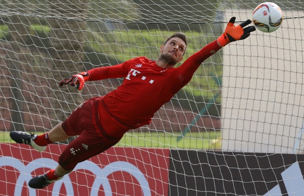 Ulreich sólo ha jugado cuatro partidos completos con el Bayern. AFP