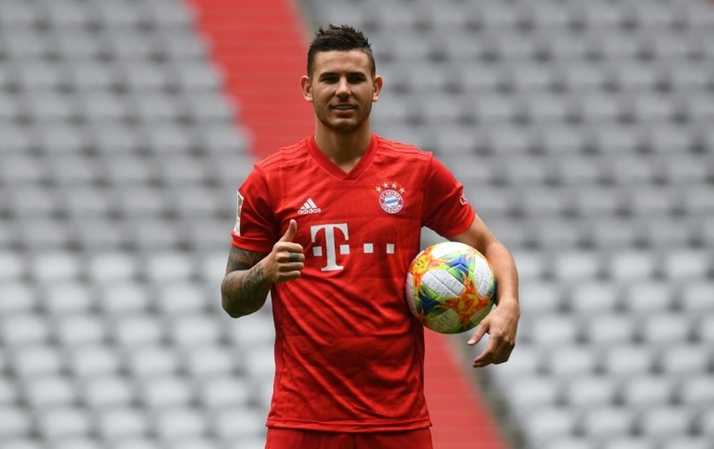 Lucas Hernandez ha cumplido un año en el Bayern. AFP/Archivo