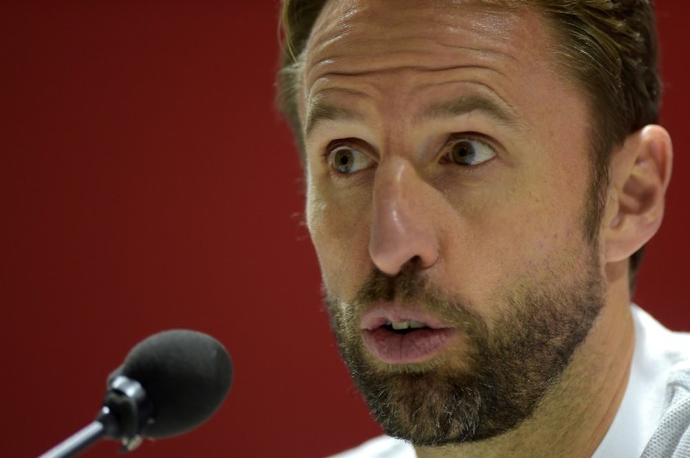 Gareth Southgate was keen to emphasise the healthy competition in his squad. AFP