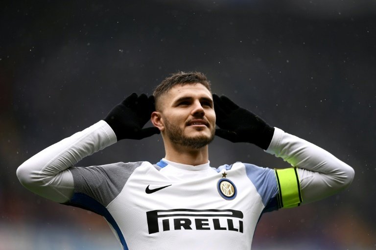 L'Inter ne craint pas de départ d'Icardi. AFP