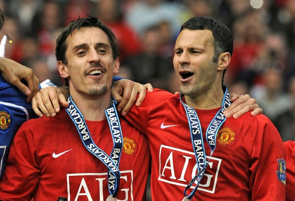 Ryan Giggs never captained United on a regular basis. AFP