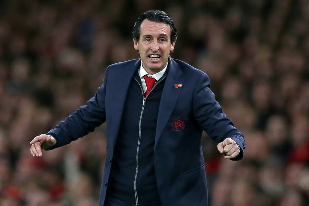 Unai Emery has made an impressive start at Arsenal. AFP