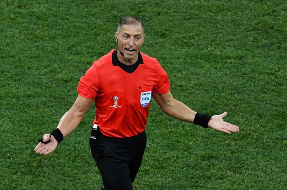 Officials in the Greek Super League are on an indefinite strike. AFP