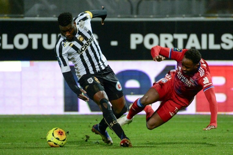 Kadewere hizo el gol del triunfo del Lyon en el 80'. AFP