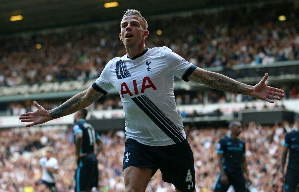 Alderweireld says that he is still enjoying life with Spurs. AFP