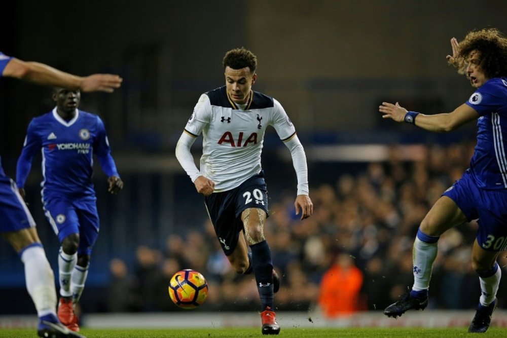 Dele Alli has only managed three goals so far this campaign. AFP