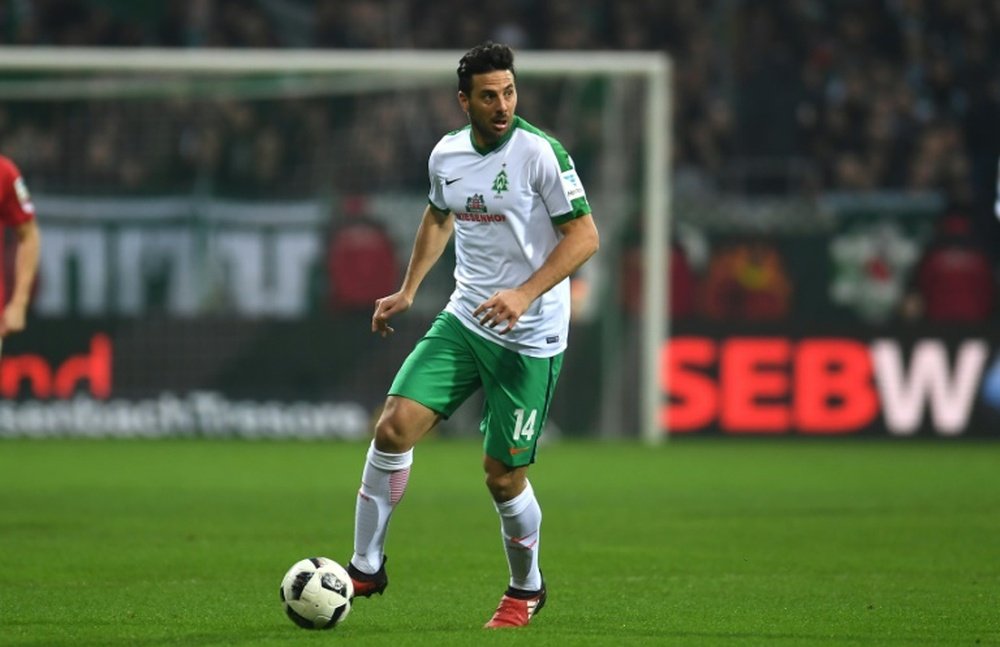 Pizarro ha encontrado su hogar en Alemania. AFP