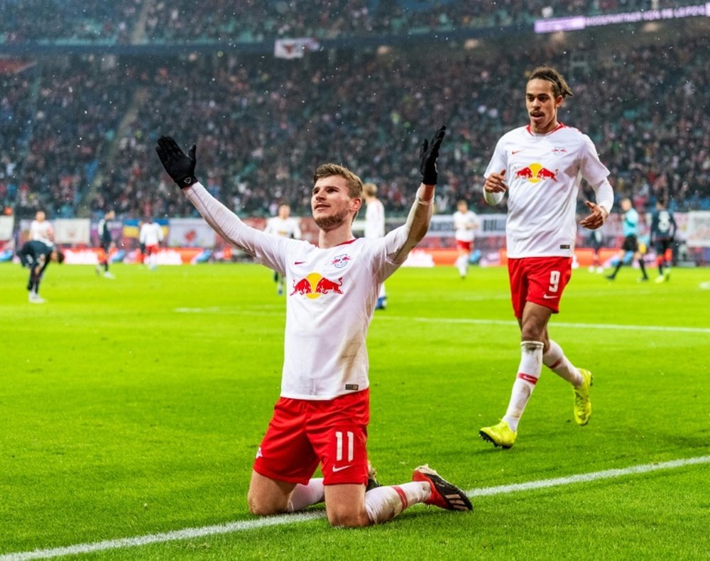 Werner corteggiato da Liverpool e Bayern. AFP