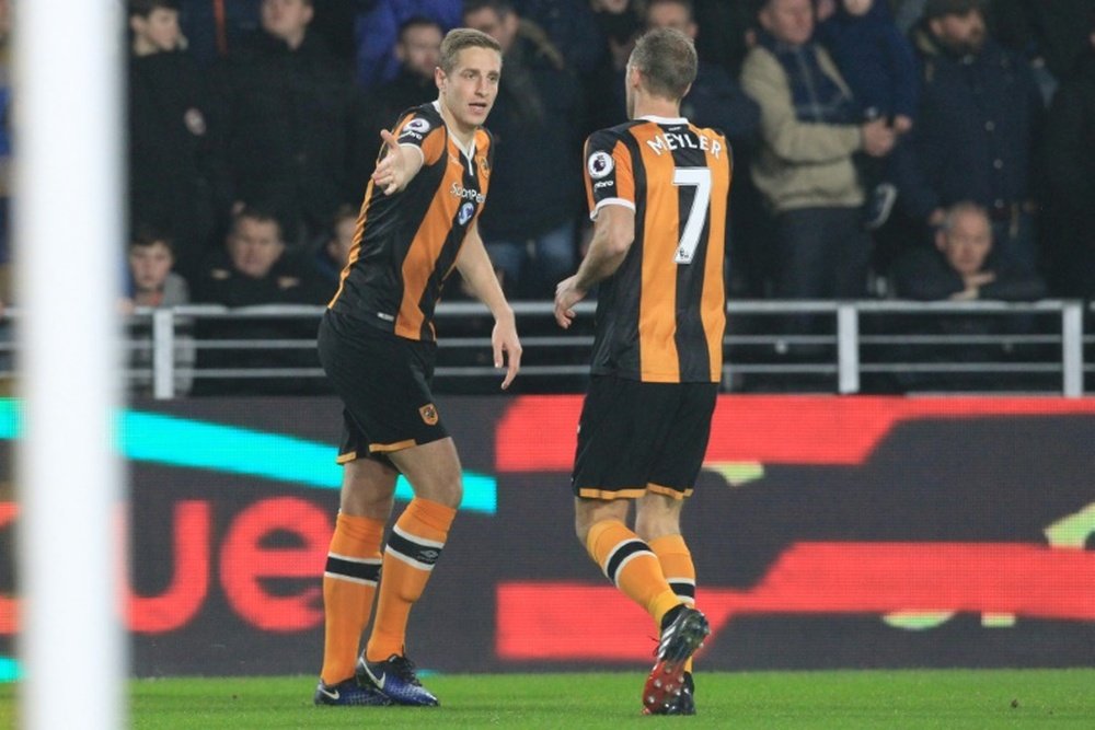 Dawson (L) is an injury doubt while Meyler (R) is likely to be used as a makeshift full-back. AFP