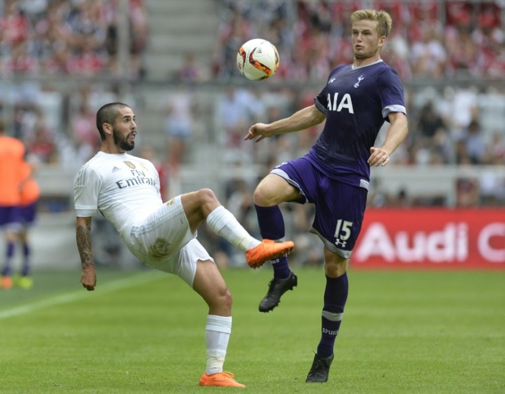 Madrid-Tottenham servirá para que algunos ojeadores hagan su trabajo. AFP