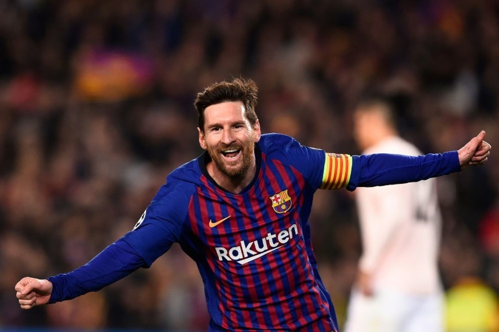 Messi continue les records stratosphériques. AFP