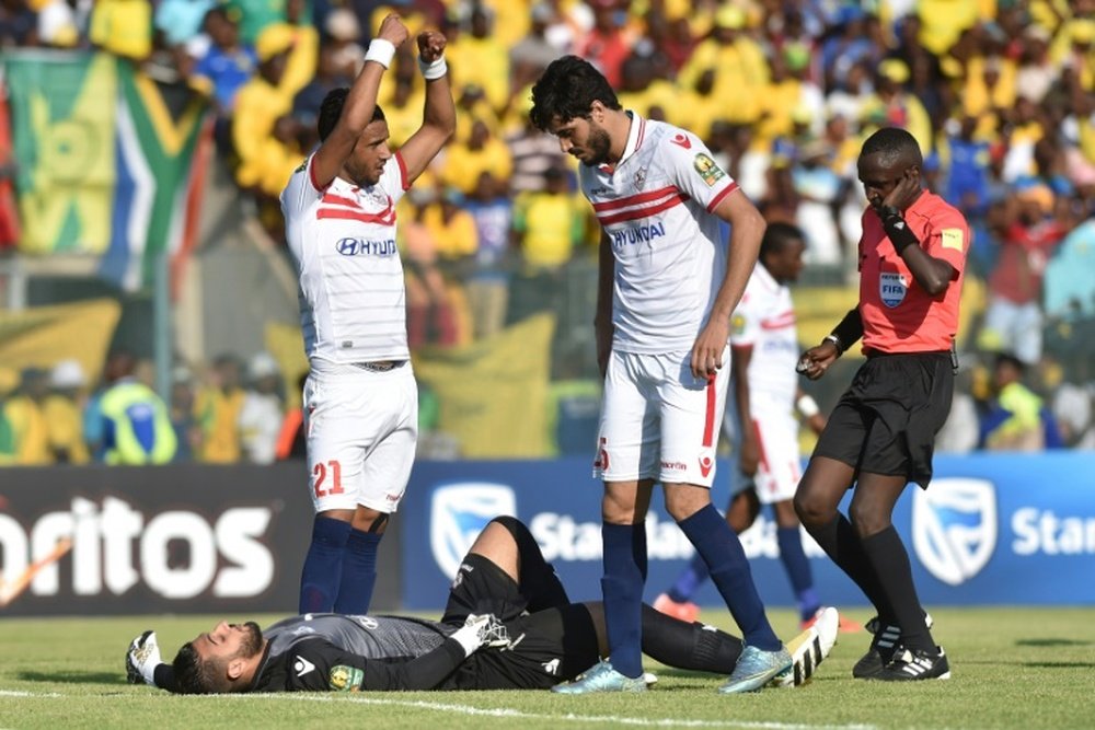 El Zamalek ya ha visto pasar a seis técnicos este año. AFP