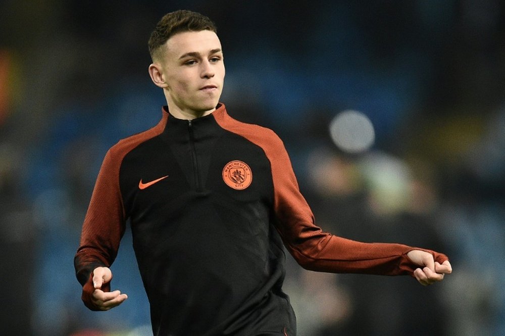 Guardiola called for patience with Foden. AFP