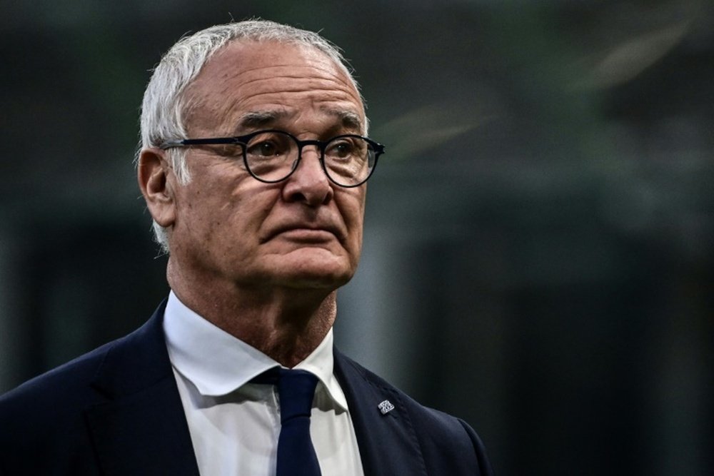 Claudio Ranieri declaró su amor por el fútbol. AFP