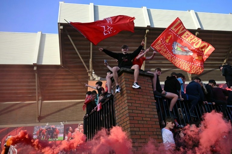 El Liverpool habla del atropello. AFP