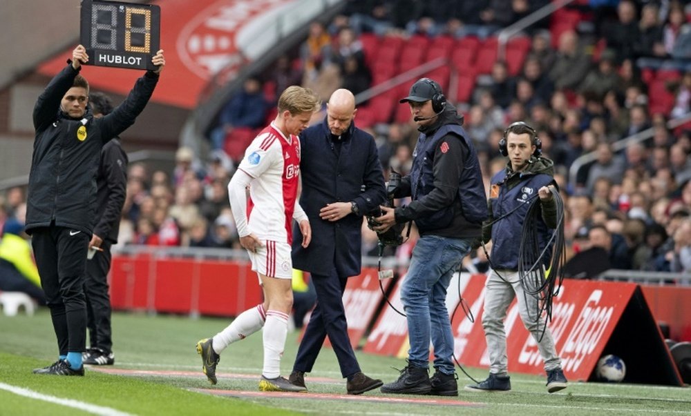 De Jong convoqué avec l'Ajax pour Turin. AFP