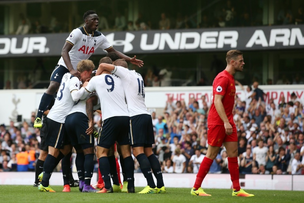 Wanyama ha jugado tres temporadas en el Tottenham. AFP