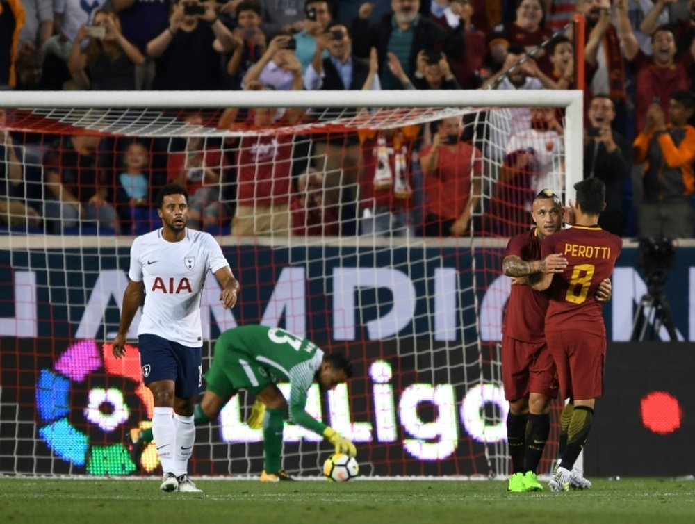 Roma withstand Tottenham fightback in 3-2 friendly win