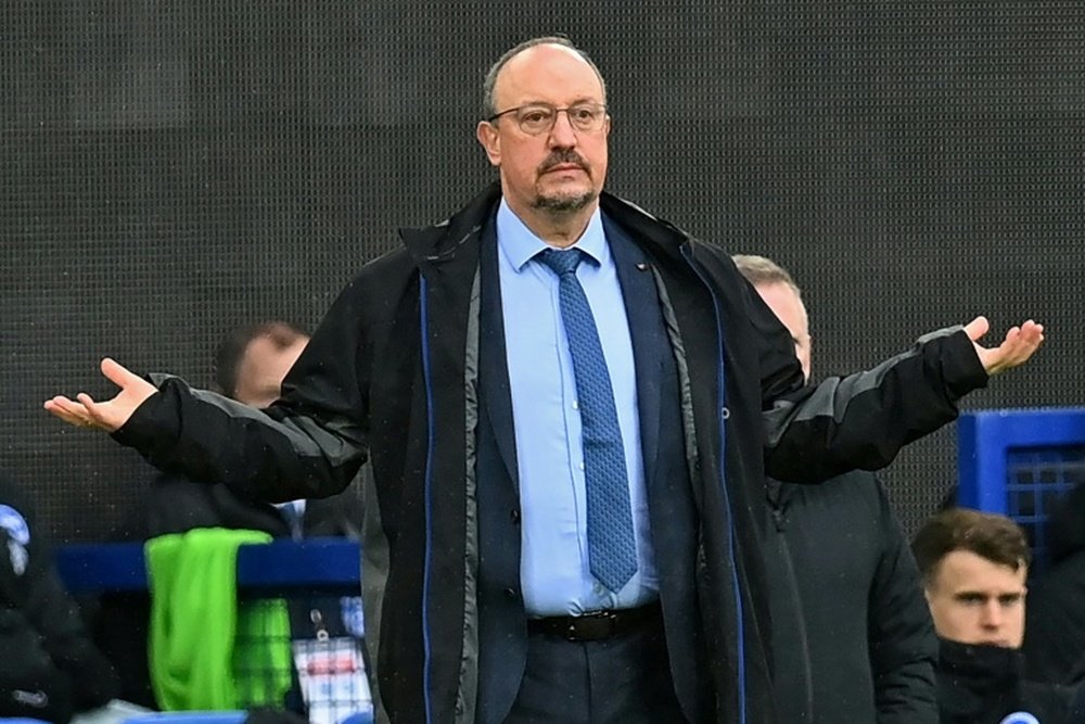 Benitez will replace Carlos Carvalhal at the helm of Celta Vigo. AFP