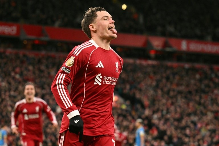 Wirtz finalmente in gol: il Liverpool supera il fanalino di coda Wolves