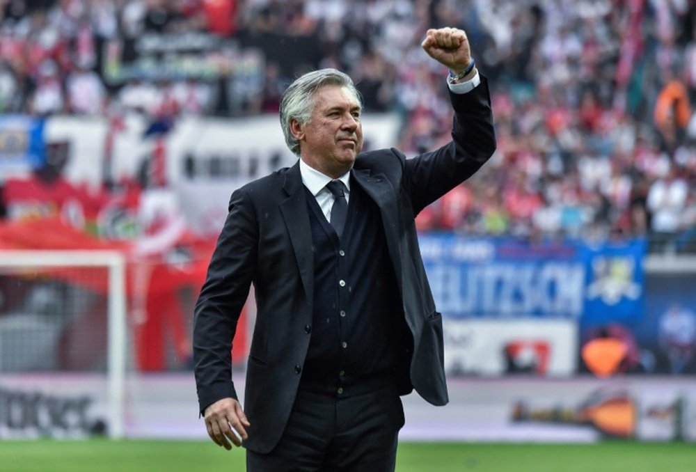 Carlo Ancelotti a fait le bilan de son année. AFP